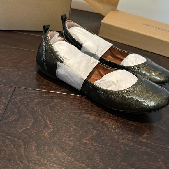 Lucky brand Alesia ballet flats hami mirror shoes 7.5 - Picture 3 of 11